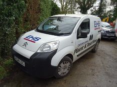 Citroen Nemo LX HDI 610 panel van (2009) Registration No: OE09 LGC MOT to 6.7.2017 107,866 miles,