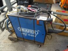 Draper 220 turbo single phase mig welder & aces