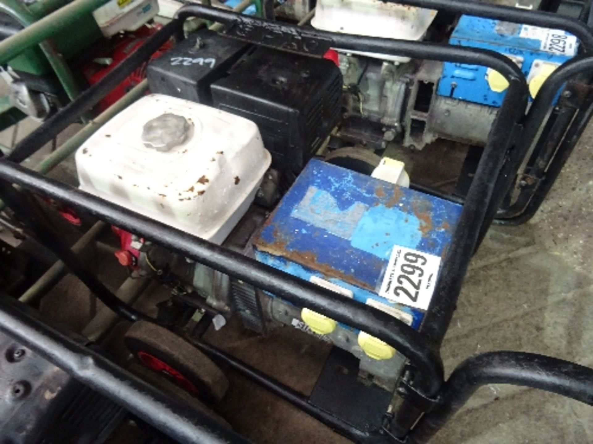 Stephill petrol generator 6.5kva