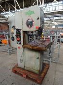 Doall industrial metal band saw