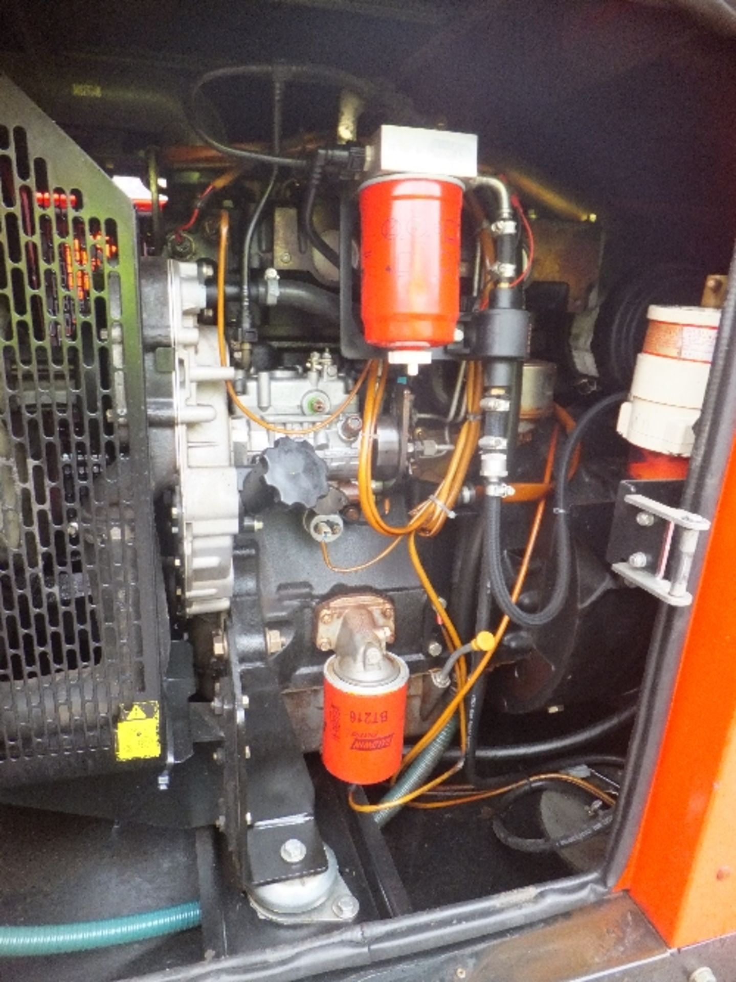 Genset MG50SSP generator 15838 hrs - fuel leak This lot is sold on instruction of Speedy - Image 4 of 5