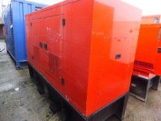 FG Wilson 60kva generator 5,924 hrs - starter not engaging This lot is sold on instruction of