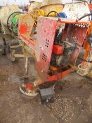 Belle 100XT mixer - no drum, no bonnet, Yanmar electric start This lot is sold on instruction of