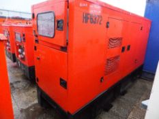 FG Wilson Perkins 100kva generator 28783hours  R, no P This lot is sold on instruction of Speedy