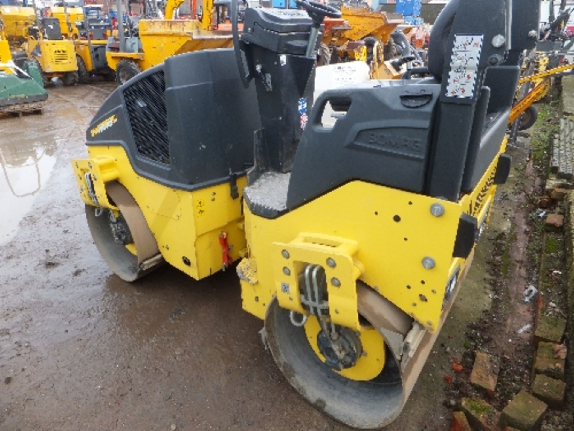Bomag 120AD/5 tandem roller (2014) c/w water kit and lights 485 hrs SN - 101880212007 RDV - Image 2 of 6