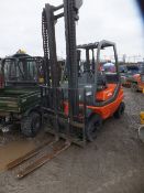 Linde H25D forklift This lot is sold on instruction of Speedy