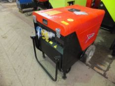 Pramac 6kva generator  - fuel pipe disconnected This lot is sold on instruction of Speedy