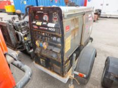 Lincoln Electric Vantage 400 welder This lot is sold on instruction of Speedy