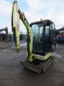 JCB 801.8 mini digger (2011)  0 buckets, RDD This lot is sold on instruction of Speedy