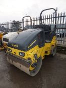 Bomag 120AD/5 tandem roller (2014) c/w water kit and lights 485 hrs SN - 101880212007 RDV
