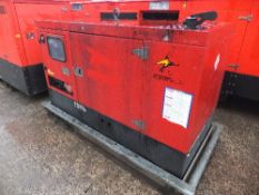 Pramac 40kva generator 7281 hrs This lot is sold on instruction of Speedy