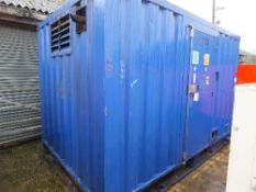 FG Wilson 75kva generator in secure unit 38,559 hrs  RMP This lot is sold on instruction of Speedy