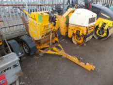 Terex roller and trailer
