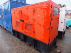 Wilson Perkins generator - 2499 hrs Runs, no power This lot is sold on instruction of Speedy