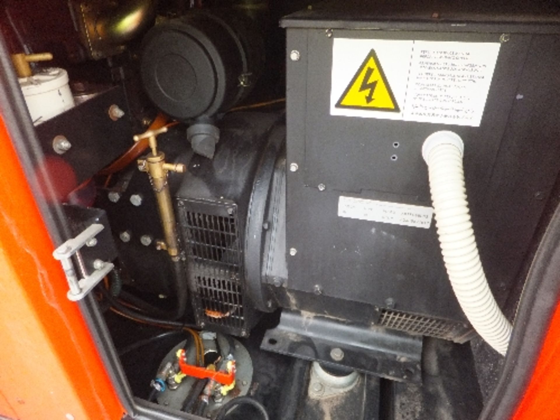 Genset MG50SSP generator 15838 hrs - fuel leak This lot is sold on instruction of Speedy - Image 5 of 5