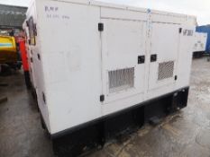 Wilson Perkins 75kva generator, RMP, 36931 hrs This lot is sold on instruction of Speedy