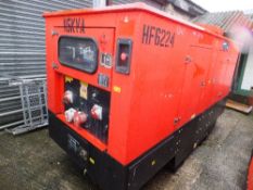 Genset MG115SS-P generator 9822hours (2007) RMP This lot is sold on instruction of Speedy