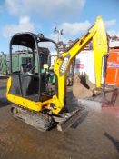 JCB 801.4 mini excavator (2013) RDD 962 hrs