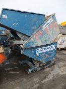 3 forklift tipping skips