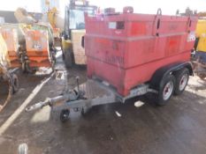 Western 2000L Transcube bowser This lot is sold on instruction of Speedy