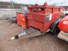Western 2000 litre Transcube bowser This lot is sold on instruction of Speedy