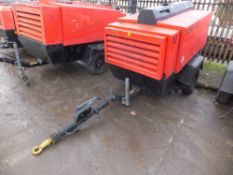 Atlas copco XAHS186 compressor (2006) shows 1000 hrs This lot is sold on instruction of Speedy