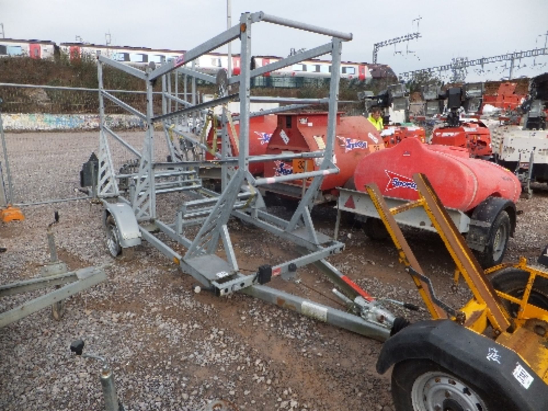 Trench Mech 1.3 tonne cable trailer (2012) This lot is sold on instruction of Speedy