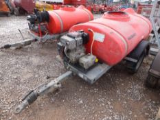 Western pressure washer bowser This lot is sold on instruction of Speedy