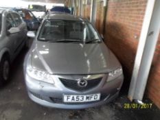 Mazda 6 TS- FA53 MFO Date of Registration: 20.02.2004 1798cc, petrol, grey, manual Odometer