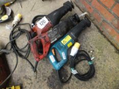 3 reciprocating saws 110v (Makita, Hilti, Milwaukee)