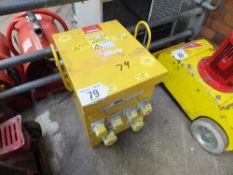 Site transformer 110v