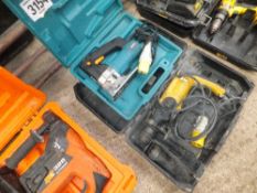 Dewalt drill & Makita jig saw