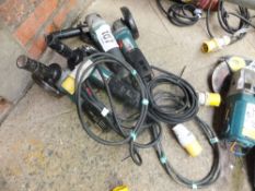 4 Makita angle grinders 110v