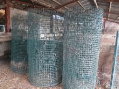 3 rolls of heavy duty netting