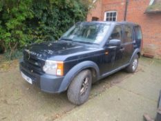 LANDROVER DISCOVERY 3 TDV6 (2007) Registration No: BG57 ONT 89,277 recorded miles