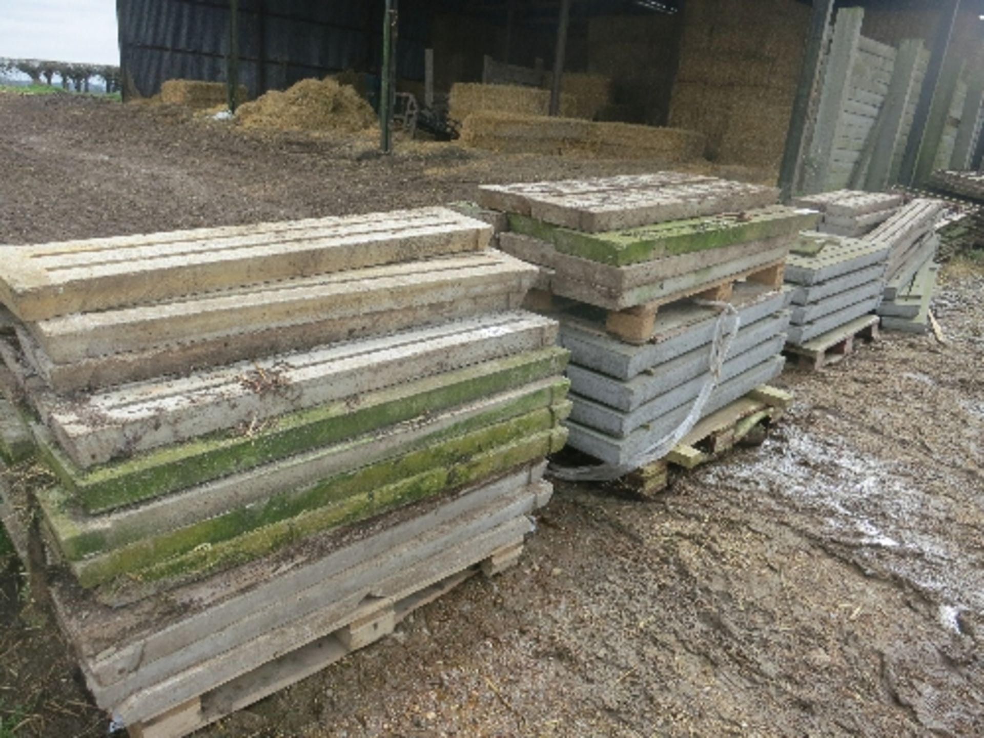 95 (approx) concrete slats