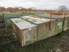 2 sow kennels