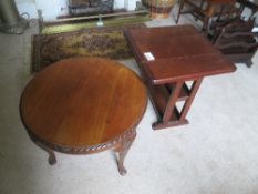2 small occasional tables
