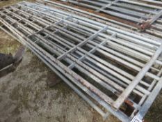 5 galvanised gates 4500 (15ft)