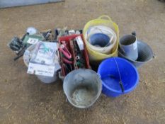 Assorted livestock equipment