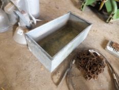 Rectangular water trough 36in x 18in