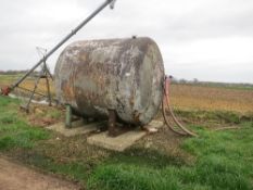 Steel bulk fertiliser tank