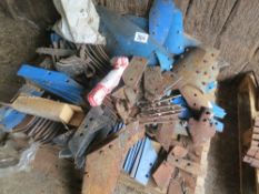 Plough/harrow spares, moleboard/points etc