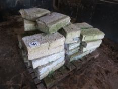 Quantity of concrete blocks