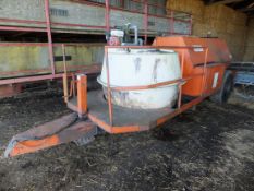 Millmix water bowser with mixer tank