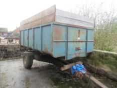 Salop S130 single axle 6 tonne hydraulic tipping trailer SN - 792878