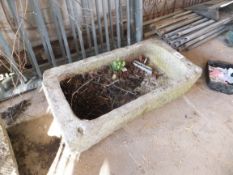 Stone water trough