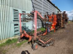 Opico 6m folding grass harrows