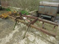 Heavy duty spring tyne cultivator