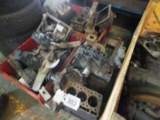 3x 3 cylinder Kubota engines & associated spares